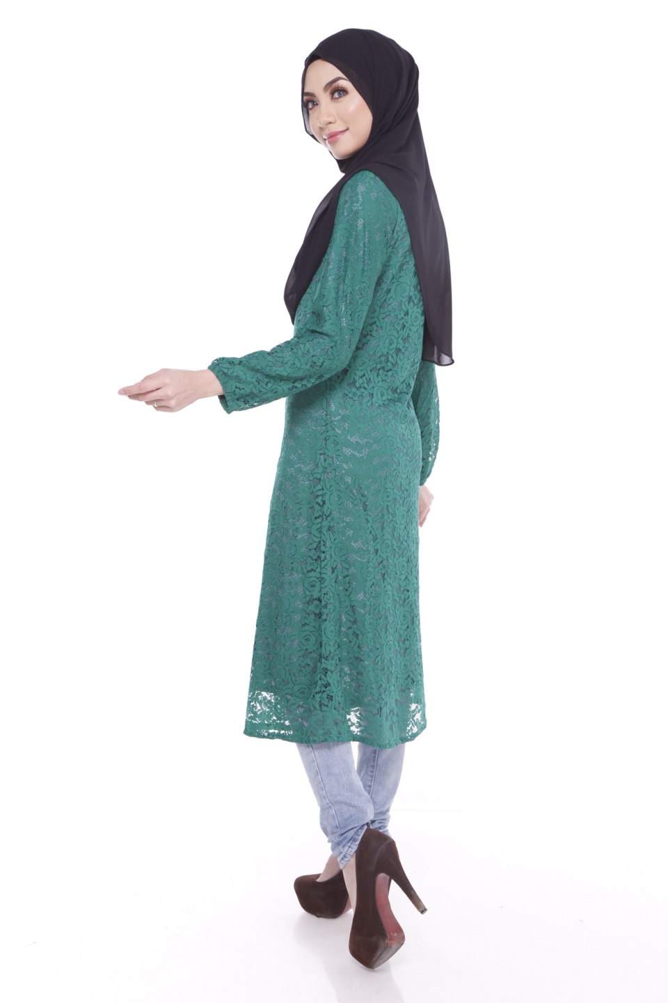 Blouse Wholesale Malaysia - Long Blouse With Pants