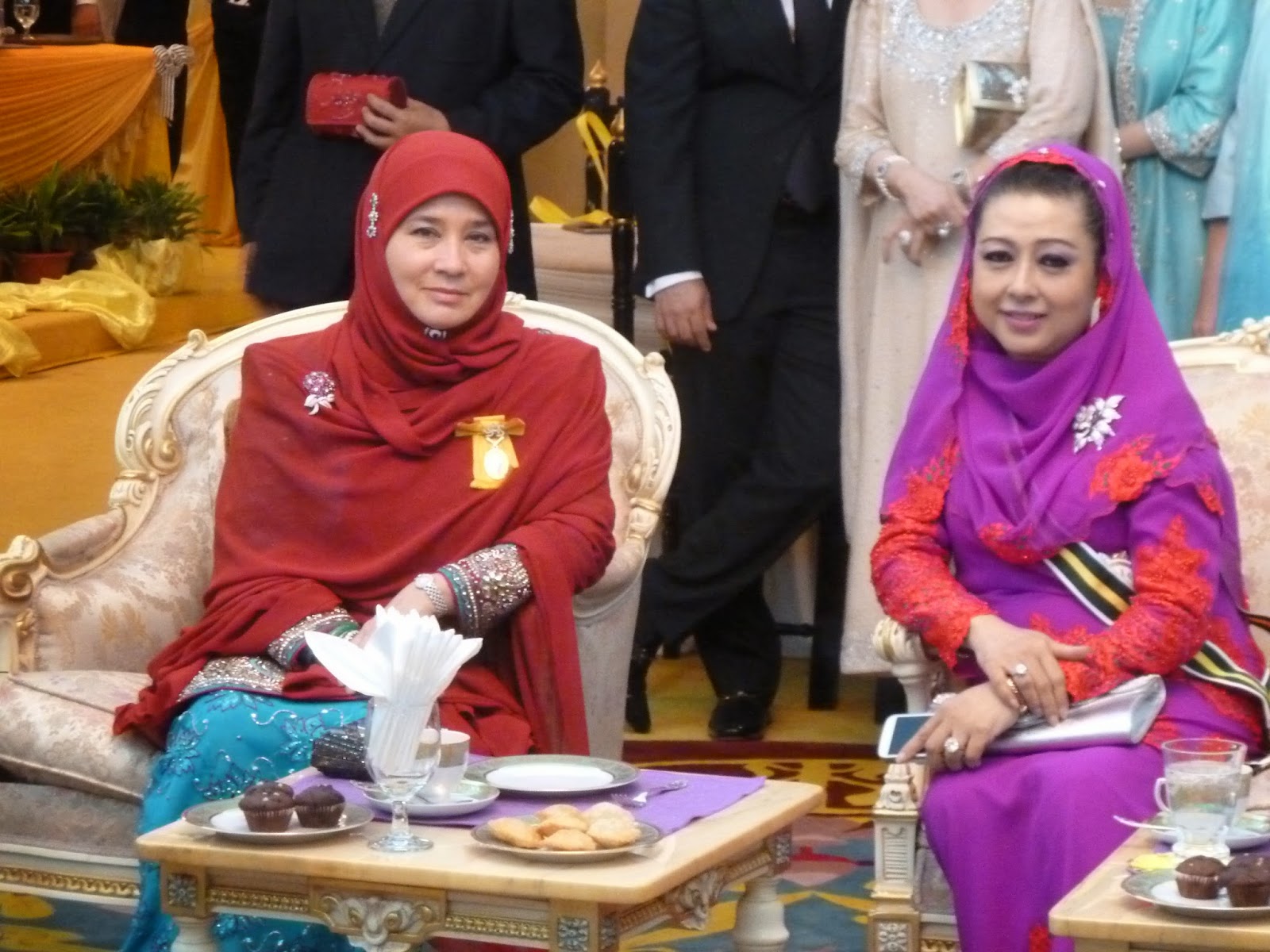 Julia Rais Dan Tengku Abdullah - Sekitar sambutan yam tengku iman abdullah.