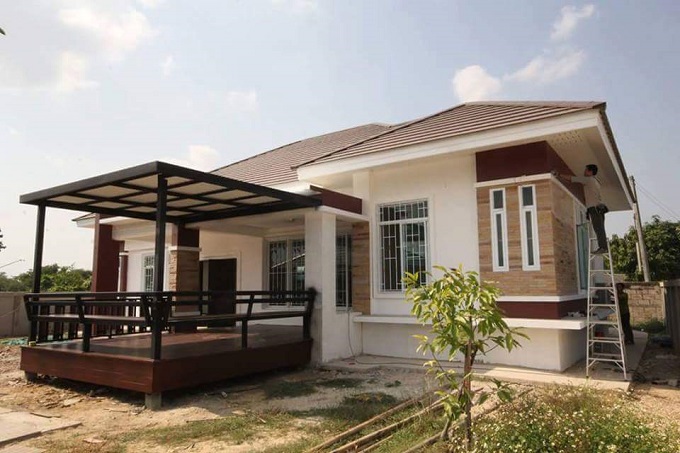 Image result for rumah kampung moden