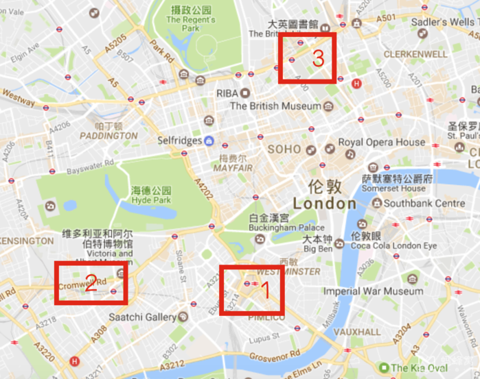 London Stay Area