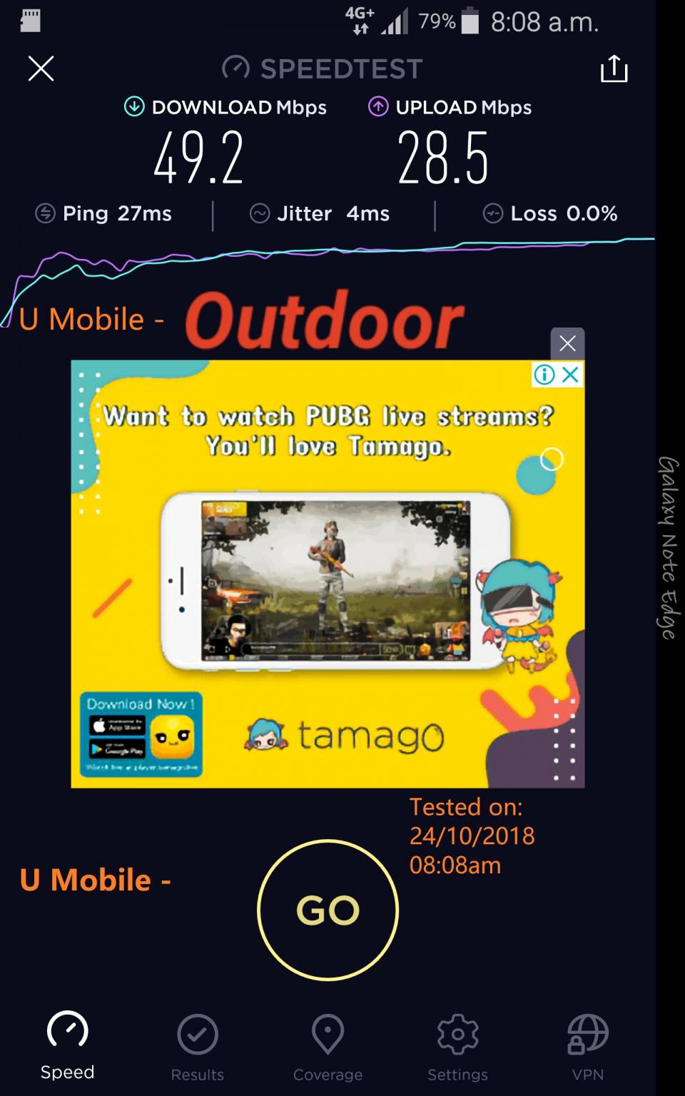 UMobile - Tested on 24/10/2018