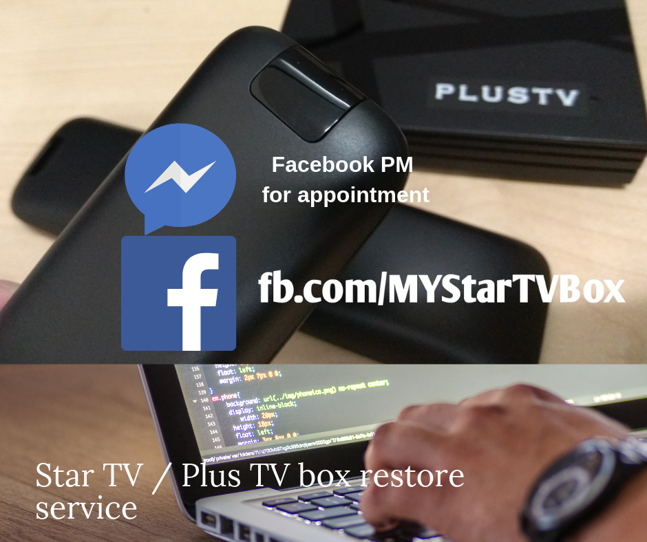 Star tv plus tv repair update service.png