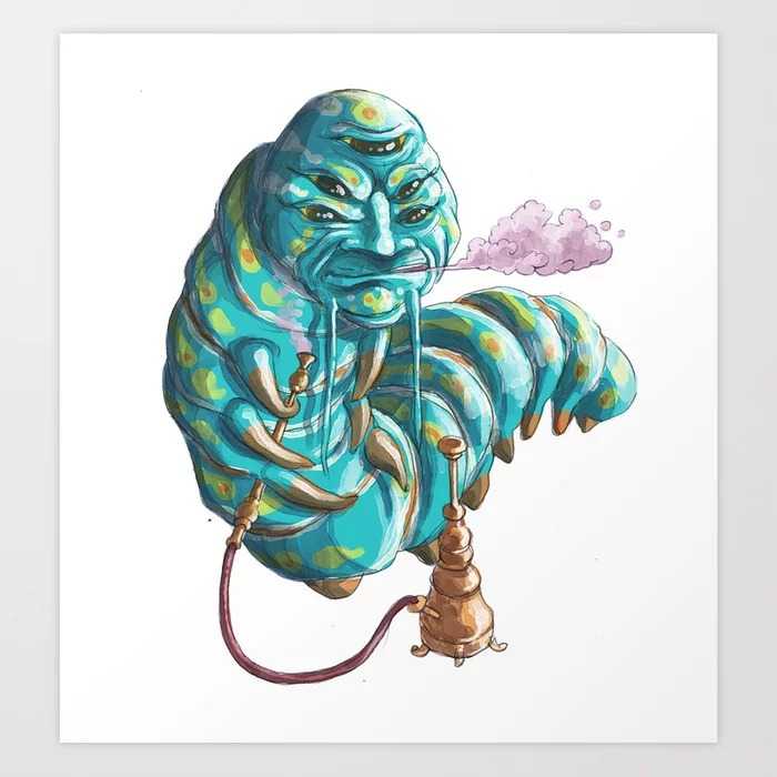 alice-in-wonderland-hookah-smoking-caterpillar-prints.jpg