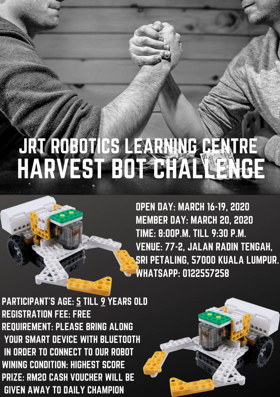 Harvest Bot Challenge