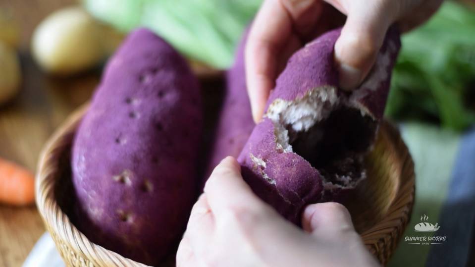 紫薯面包 _汤种、超柔软、仿真 Purple Sweet Potato Buns looks li.mp4_20201229_193329.108.jpg