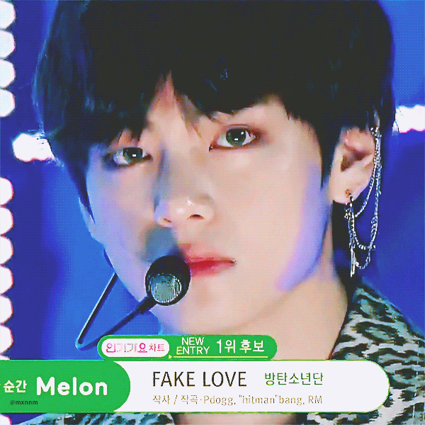 fake love 豹纹.gif