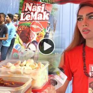 爆红Nasi Lemak Pondan日卖30kg椰浆饭！如此高调不怕宗教局找碴？