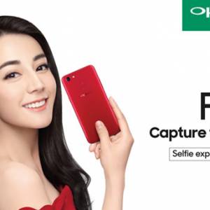 OPPO F5宣布迪丽热巴是代言人！