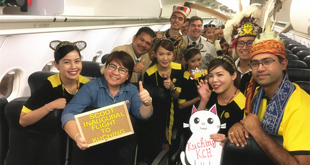【旅游资讯】新加坡酷航开启直飞砂拉越古晋航线！