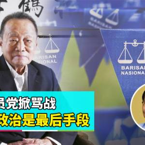 【纳兹里斥郭鹤年忘本】下集：国阵成员党掀骂战  种族政治是最后手段