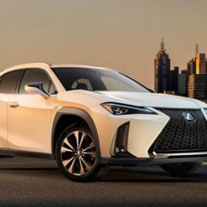 照片与视频首度曝光！Lexus UX外型设计动感十足