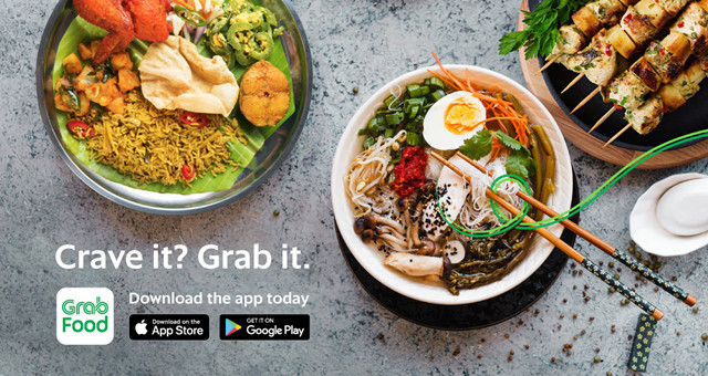 【美食情报】除了Grab Taxi/Car，还可以Grab Food！