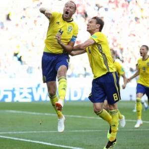 【F组】瑞典点杀韩国 又一支亚洲队输了