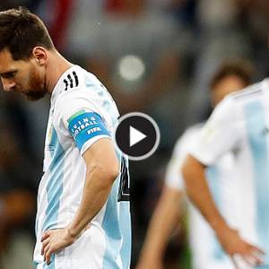 【D组】0-3惨败！门将超低级失误 阿根廷被逼上绝路