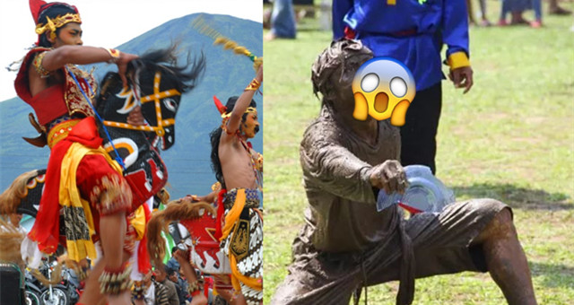 【旅游趣事】印尼传统文化奇观：迷幻的骑马，还有嚼玻璃!