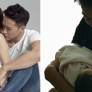 陈智燊升级当爸爸　亲自剪脐带迎6磅重儿子