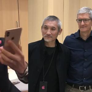 王力宏打败“双林”晒最新iPhone！还有和他的合照