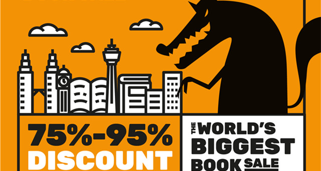 超过450万本书籍！全球最大型书籍展销会 “大野狼书展”  12月登场 ！
