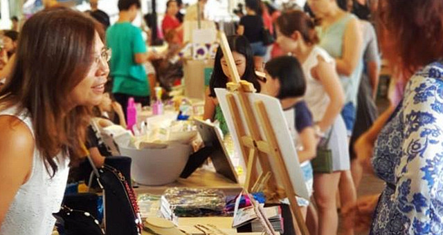 【游走槟城】艺术市集 ：平民的艺术舞台