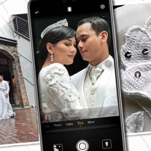 抢先看！世纪婚礼的婚纱照竟是用手机拍的！