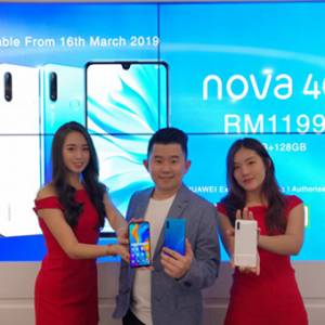 全新Huawei Nova 4e售价RM1199，3月16日开卖！