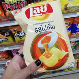 Lay泰国限量版咸蛋口味薯片，马来西亚也买到啦！