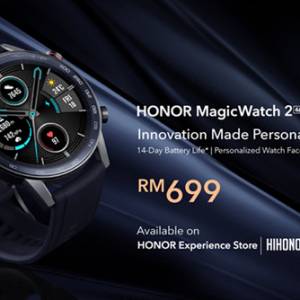 HONOR MagicWatch 2最高续航达2周，售价RM699！