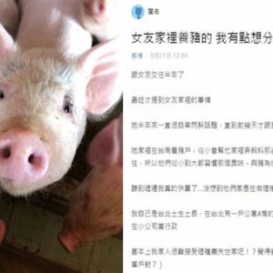 男子发现女友家人是养猪户“认为配不上自己的身份”   想提分手发文引起网友讨伐：这种人最好单身一辈子