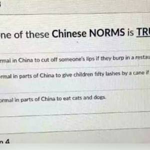 华人都爱吃狗肉猫肉？美国学校考试题目被骂翻：种族歧视！