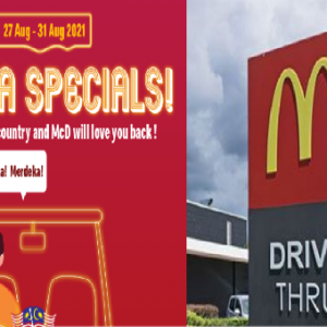 McDonald's 国庆日免费送出 McChicken 汉堡！大声呼喊您对马来西亚的爱吧！