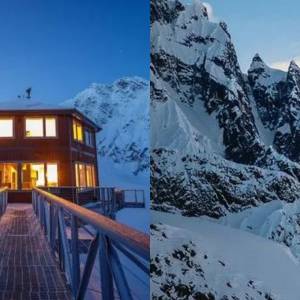 看极光，赏雪景，世界上最偏远的天价酒店，景色绝了