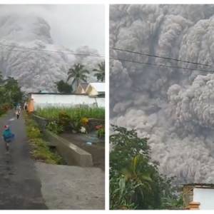 印尼爪哇火山爆发烟尘直冲「1.5万公尺」　千人撤离传至少1人死亡