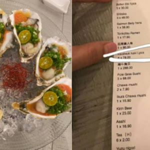 女子狂点日本餐昂贵食材！结账时却表示“预算大约RM500 而已！”
