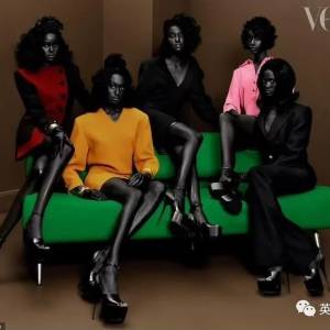 英国《Vogue》找来9位黑人模特拍封面大片，评价大翻车！
