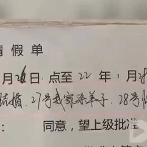 女子霸气“懒得再回来”当理由请假　老板竟觉得合理批准假期！