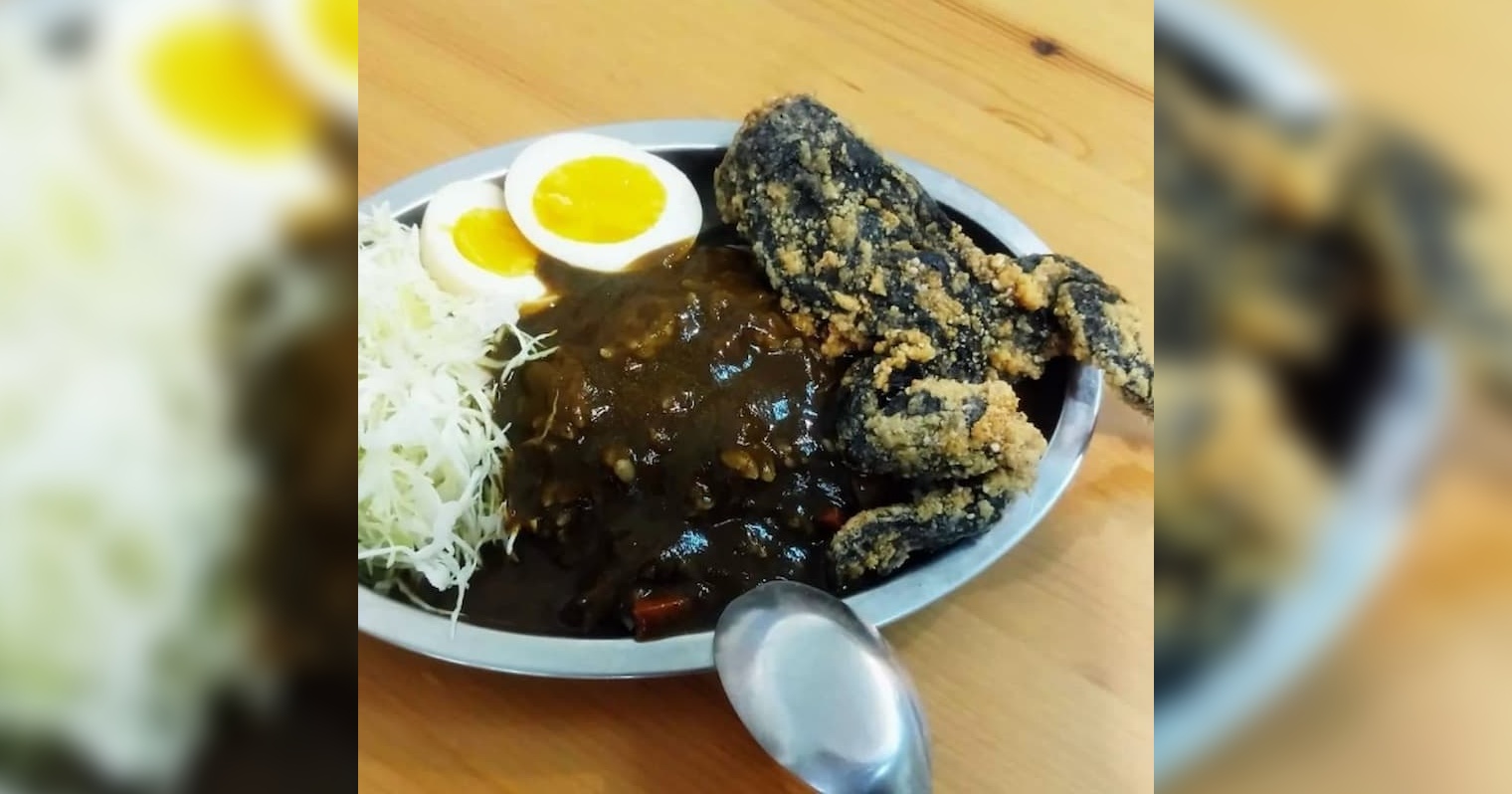 台湾店家推出【青蛙咖喱饭】，颠覆食客的想象