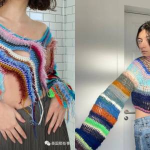 剑桥毕业的妹子把织毛衣玩出时尚感，其他品牌都来抄她的设计