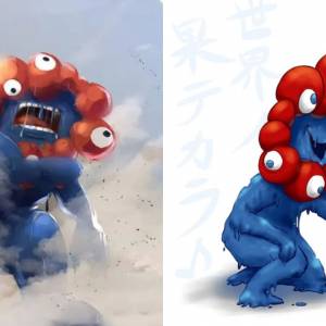 2025年大阪世博会那融合体吉祥物公开后，日本网友已经放开自我玩疯了....