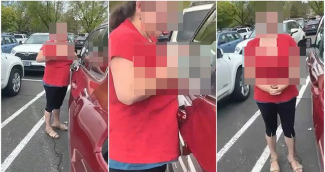 妇女不满车位被抢 怒掏奶往车窗喷母乳 网民“利用母乳施行恐怖袭击”