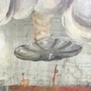 吸血鬼出生地的15世纪画作中出现UFO