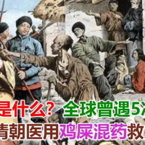 霍乱是什么？全球曾遇5次流行，清朝医用鸡屎混药救人