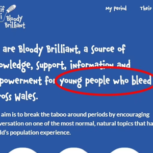 英国NHS科普月经，用“流血的人”替代“女人”！网友：有完没完啊？？