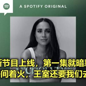 梅根新节目上线，第一集就暗怼王室：儿子房间着火，王室还要我们去工作！