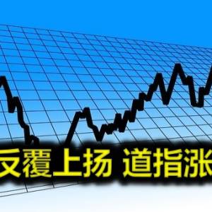 美股反覆上扬 道指涨56点