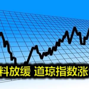 加息料放缓 道琼指数涨95点