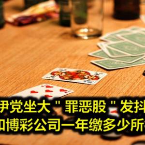 伊党坐大＂罪恶股＂发抖 啤酒和博彩公司一年缴多少所得税？