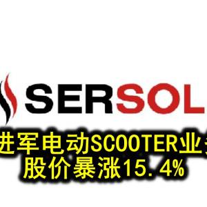 昨宣布进军电动SCOOTER业务 盛资 股价暴涨15.4%