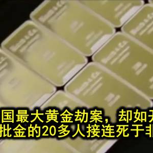 他策划英国最大黄金劫案，却如开启诅咒，粘上这批金的20多人接连死于非命....