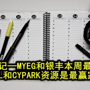 会员周记─MYEG和银丰本周最大输家 QL和CYPARK资源是最赢家