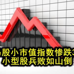 马股小市值指数惨跌3% 小型股兵败如山倒